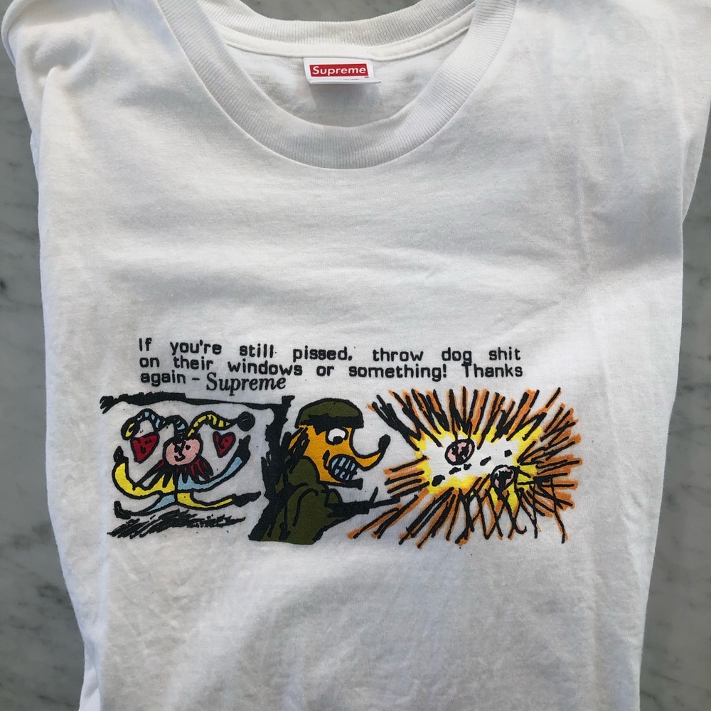 Supreme Dog Shit Tee Large